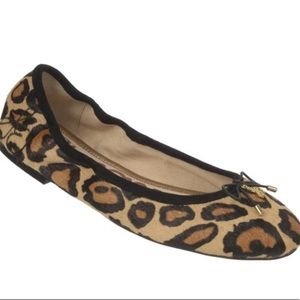 Sam Edelman Felicia Leopard Ballet Flat Size 9